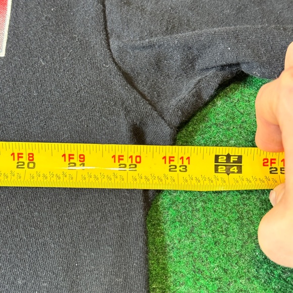 Vintage Rusty Wallace 90s Midnight Thunder Lightning Print Racing XL T Shirt - Picture 5 of 6